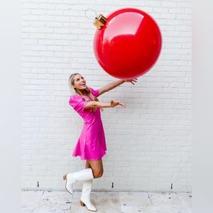 faux leather Karlie dress!